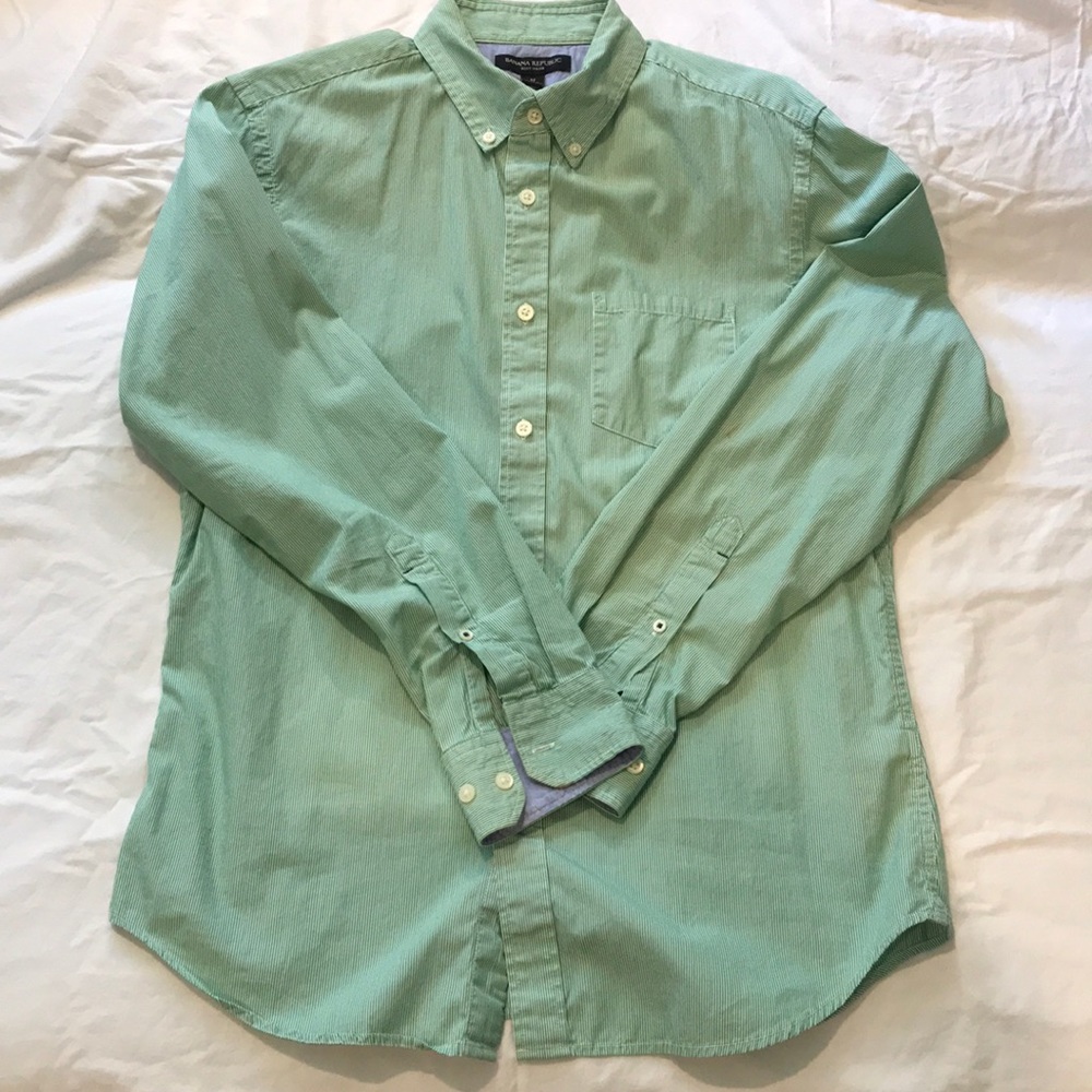 Soft wash button down.